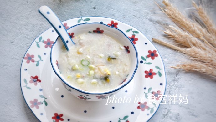 Preserved Egg Minced Pork Porridge