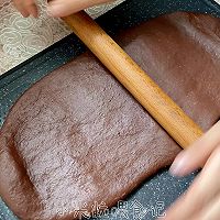 #Free Creative Bread#Bread Machine Brushed Chocolate Toast~Special Illustration of how to make incense 8