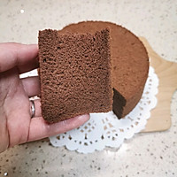 Zero failure❗️Super detailed six-inch chocolate chiffon cake Illustration of how to do it 9