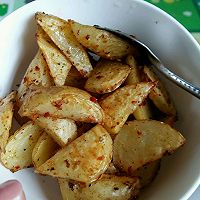 [OvenVersion] Illustration of how to make baked potato wedges 4