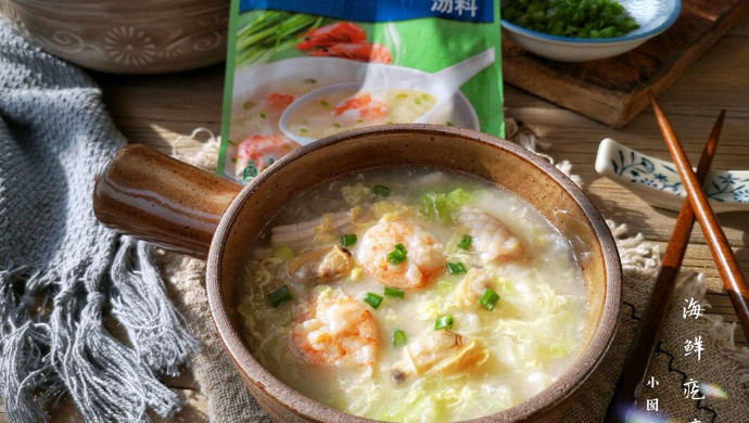 Seafood pimple soup