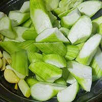 Casserole loofah and shrimp (simple version with less oil smoke) Recipe 13 