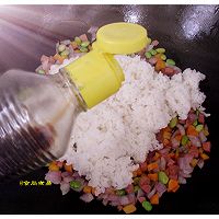 Illustration of how to make Mom's brand food [Private Fried Rice] 6