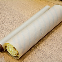 #Thanksgiving Cooking Challenge# Chiba pattern cake roll Illustration of how to do it 14