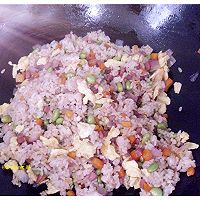 Illustration of how to make Mom's brand food [Private Fried Rice] 7