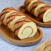 #Thanksgiving Cooking Challenge# Chiba pattern cake roll Illustration of how to do it 15