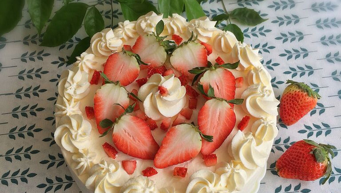 strawberry cake