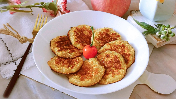 Apple Oatmeal Breakfast Pancake