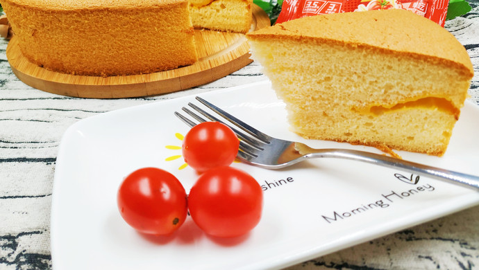 Italian tomato cheese chiffon cake