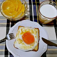 Illustration of how to make sunrise breakfast 3