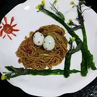 Bird's Nest Breakfast Recipe Illustration 5