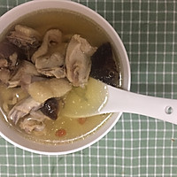 Illustration of how to cook fish maw and snails in chicken soup 8