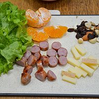 #Francenaturalcheesechallenge#Comté cheese nut vegetable salad Illustration of how to do it 4