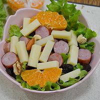 #Francenaturalcheesechallenge#Comté cheese nut vegetable salad Illustration of how to do it 5