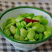 Seasonal ingredients - Illustration of how to make stir-fried broad beans and rice 5