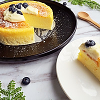 Japanese soufflé cheesecake with the most amazing three ingredients 'Illustration of how to do it 7