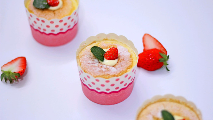 Hokkaido chiffon cake cup