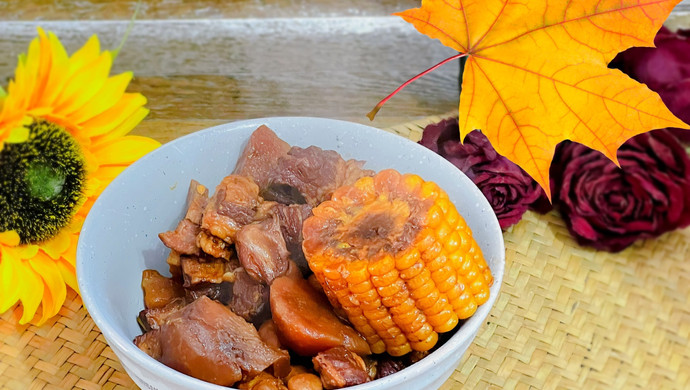 Beef and corn stew