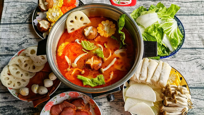 Sauce hot pot