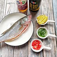 #Celebrity Chef Juice, Yuan Mid-Autumn Festival Deliciousness# Must be served during every festival ~ Steamed sea bass is so amazing! Illustration of how to make it 1