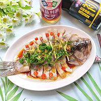 #Celebrity Chef Juice, Round Mid-Autumn Festival Delicious#Every holiday A must-have ~ steamed seabass is amazing! Recipe 11