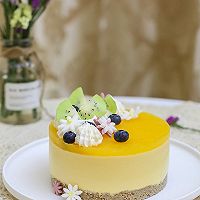 Passion Fruit Pumpkin Mousse Birthday Cake (Passion Fruit Jelly Sandwich) Illustration of how to do it 20