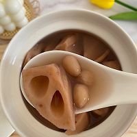 Lotus root and peanut soup recipe 5