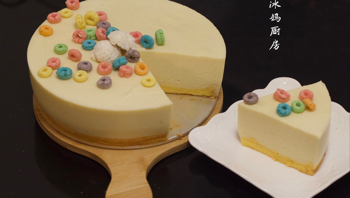 Durian mousse cake