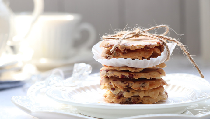 Cranberry Almond Shortbread