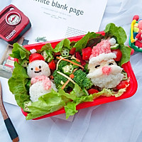 #Enviable Christmas Dinner#Christmas themed lunch box Illustration of how to do it 11