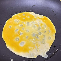 #cheesecover was exploded to change the flavor of cheese#Simple and delicious happy early autumn Breakfast: Illustration of how to make fried cheese and thick egg roast 2