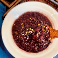 #Autumn Health Eat Like This#How to make black rice and red bean porridge Illustration 6