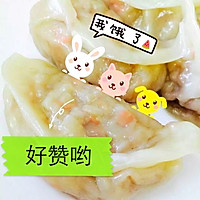 Dumpling wrapper, wonton wrapper (bread machine version) dumpling filling, cute dumpling cooking method illustration 4