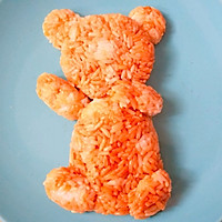 #Enviable Christmas Dinner#Christmas Bear Rice Ball Illustration of how to do it 3