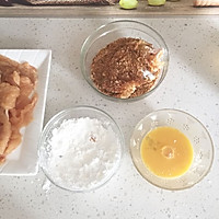 Illustration of how to make pan-fried chicken steak (with bread crumbs) 5