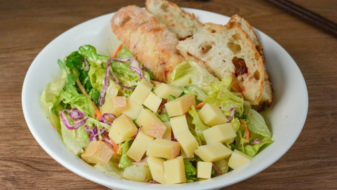 Comté Cheese Salad Ciabatta Breakfast