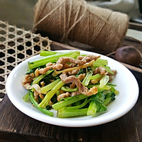 Illustration of how to make fried shredded pork with celery#Chinese-style fat-reducing meal# 6