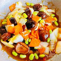 #一learn到快手菜#Oyster sauce vegetarian stir-fried Illustration of how to do it 14