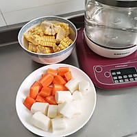 #All-Electric Kitchen King Cuisine Challenge is about to start! # Yangyan Vegetarian ~ Illustration of how to make yam, carrot and corn soup 1