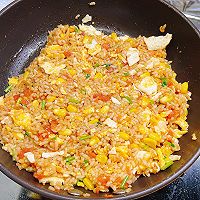 # Travel的 Delicious# Tomato and Egg Fried Rice Recipe Illustration 12 