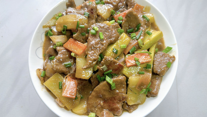 Stir-fried Pork Liver and Courgette