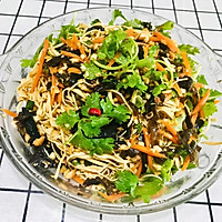 Summer classic ~ Thousands of shredded cold noodles (with universal cold sauce) Illustration of how to do it 12