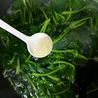 Illustration of how to make vermicelli spinach soup 4