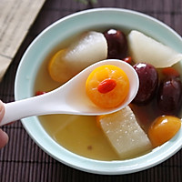 #Quick and nutritious, my family’s must-have winter dish#雪利Illustration of how to make kumquat and red date soup 7