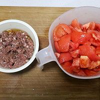 #Autumn Health Eat Like This#Steamed Beef Braised Noodles with Tomato Sauce ❤️Illustration of how to make steamed noodles staple food 3