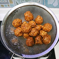 #Autumn Health Eat Like This#Old-fashioned hometown fried meatballs Illustration of how to do it 7