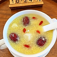 #Autumn Health Eat Like This# yam and red dates for strengthening the spleen and stomach Illustration of how to make porridge 3