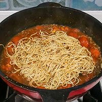 #Autumn Health Eat Like This#Steamed Beef Braised Noodles with Tomato Sauce ❤️Illustration of how to make steamed noodles staple food 7