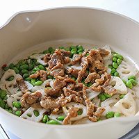 Beginning of Winter Recipe | Illustration of Stir-fried Beef with Lotus Root and Edamame 7