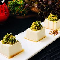 #春日limited on the dining table#Cold Chinese Toon and Pine Nut Tofu Illustrated vegetarian recipe 10